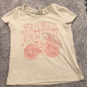 Justice bicycle tee size 12